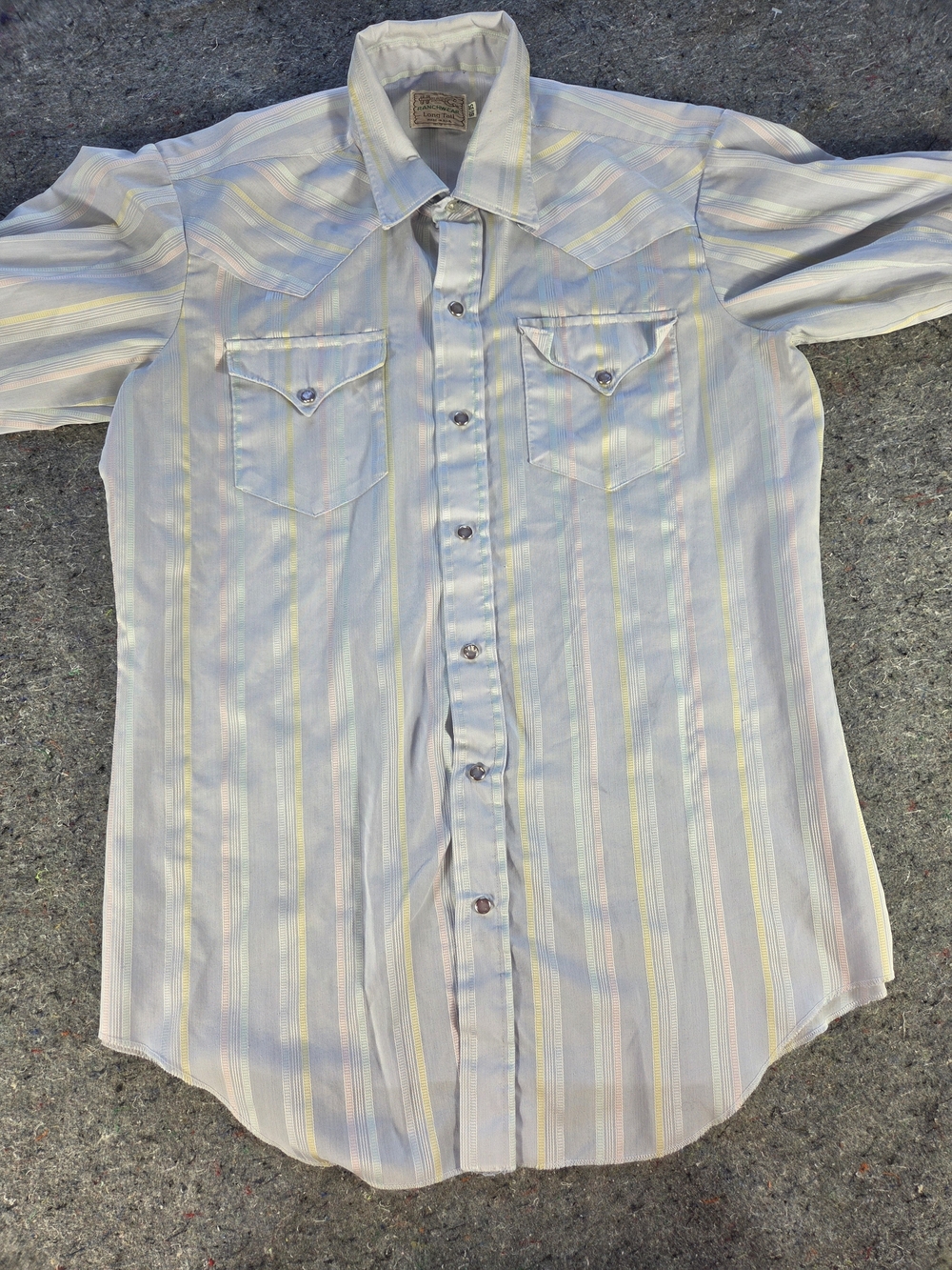 Vintage H Bar C Ranchwear Pearl Snap Western Shirt